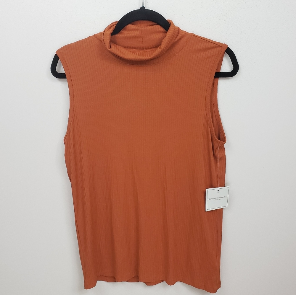 🆕️ Christian Siriano Sleeveless Orange Top